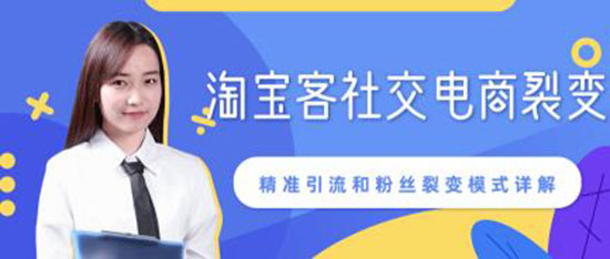 某站内部课程：淘宝客社